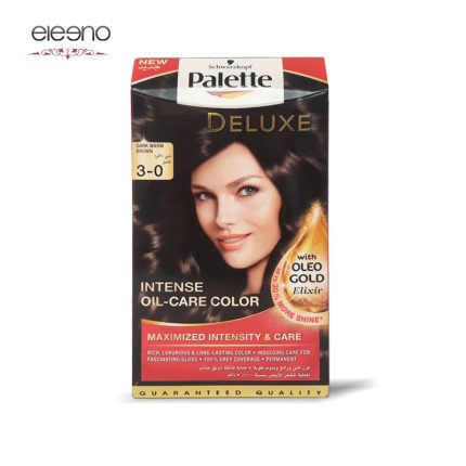 کیت رنگ موی پالت قهوه ای تیره Palette Deluxe 3-0