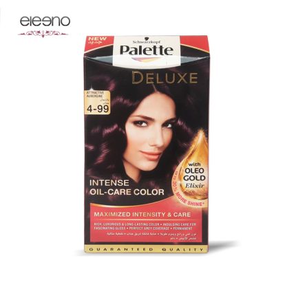 کیت رنگ موی پالت بامجانی Palette Deluxe 4-99