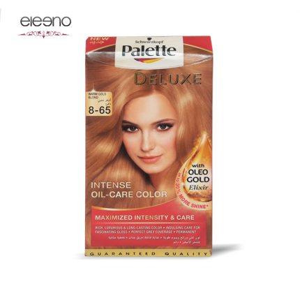کیت رنگ موی پالت بلوند شکلاتی طلایی Palette Deluxe 8-65