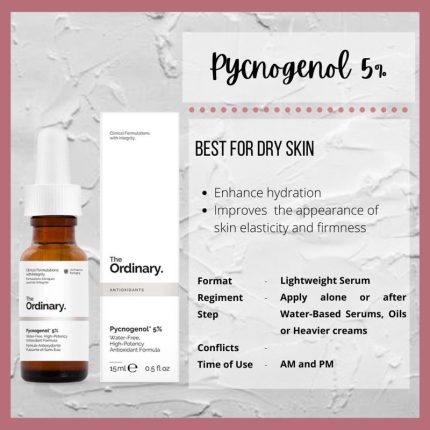 سرم ضد چروک و جوان کننده پیکنوژنول اوردینری The Ordinary pycnogenol