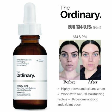 سرم ضد قرمزی و لیفت پوست اوردینری The Ordinary EUK 134 0.1% Antioxidant