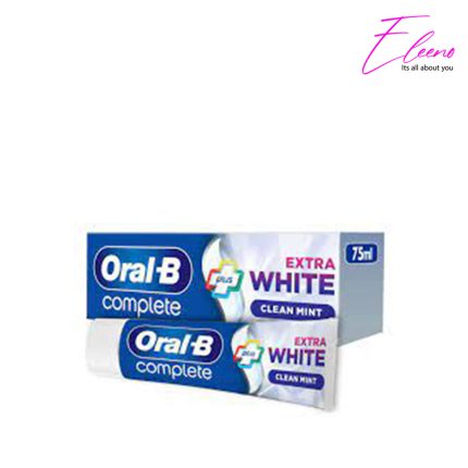 خمیر دندان سفید کننده اورال بی پلاس Oral-B Plus Extra White