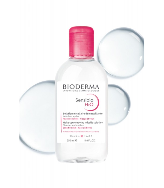 میسلار واتر بایودرما پاک کننده آرایش Bioderma Sensibio H2O micellar