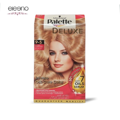 کیت رنگ موی عسلی براق پالت شوارتسکف Palette Deluxe 9-50